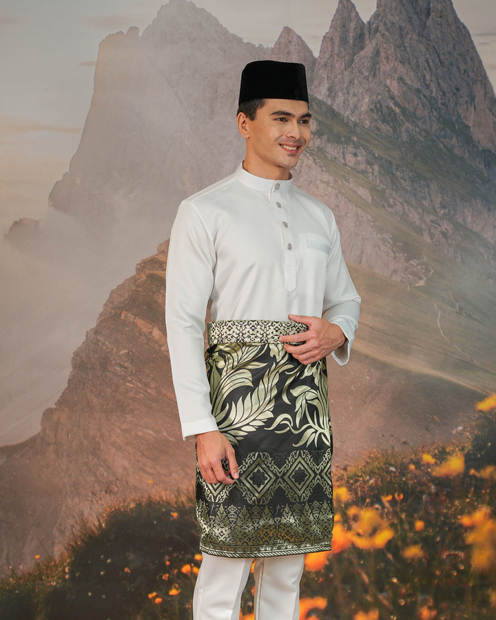 Teratai Instant Sampin Adult - Black & Gold