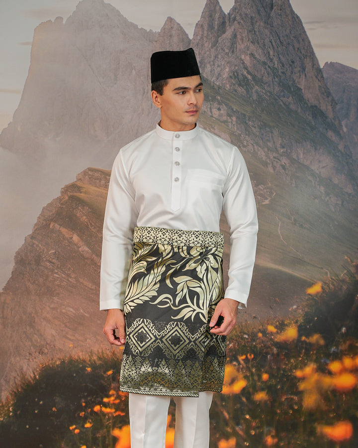 Teratai Instant Sampin Adult - Black & Gold