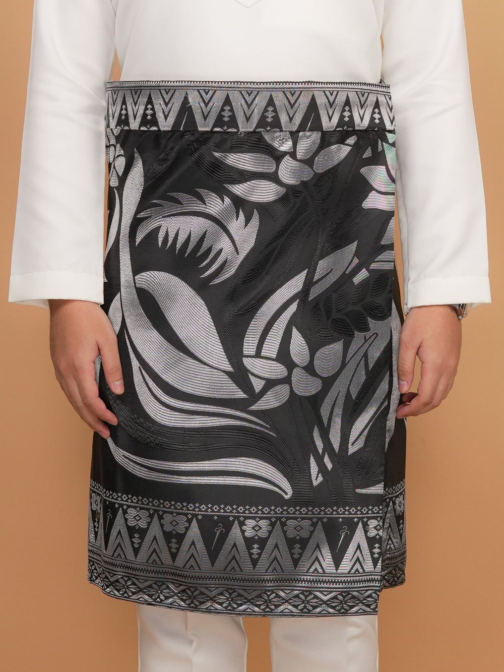 Tanjung Instant Sampin Adult - Black & Silver - SampinExclusiveMy