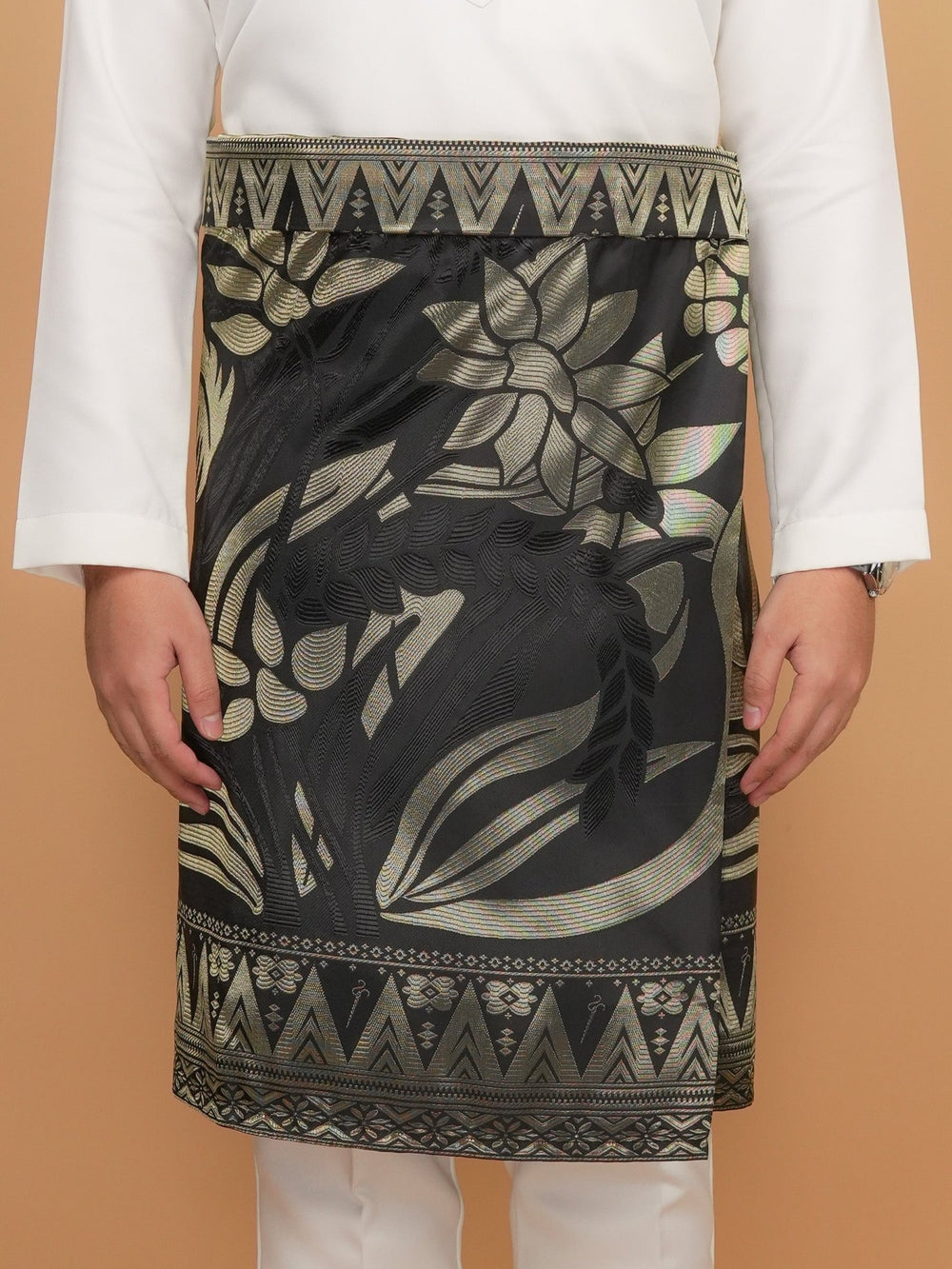 Tanjung Instant Sampin Adult - Black & Gold - SampinExclusiveMy