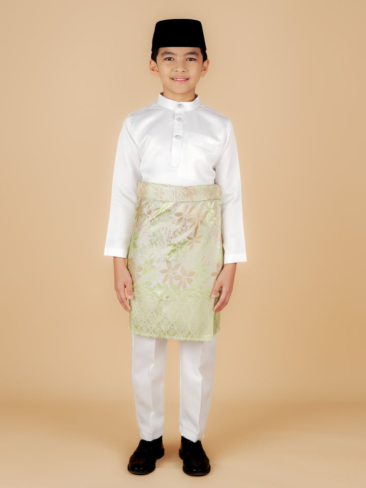 Rebung Instant Sampin Kid - Offwhite & Soft Green