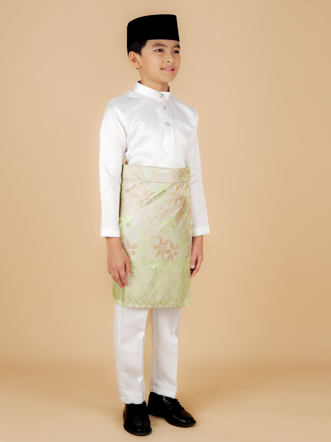 Rebung Instant Sampin Kid - Offwhite & Soft Green