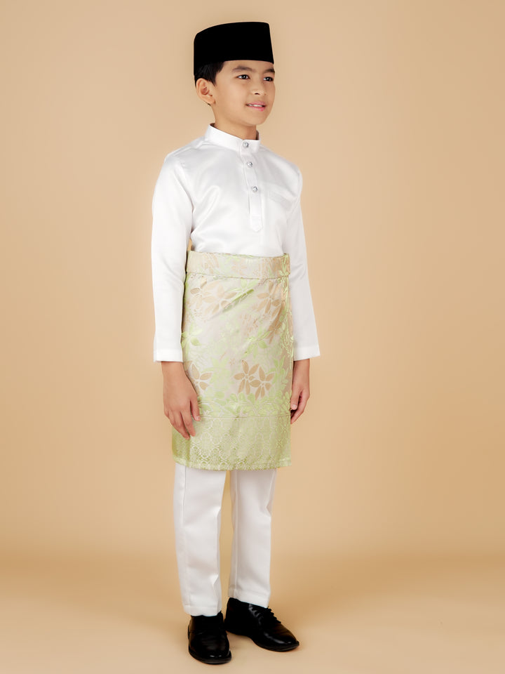 Rebung Instant Sampin Kid - Offwhite & Soft Green