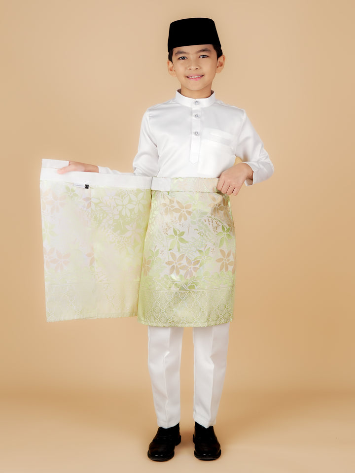 Rebung Instant Sampin Kid - Offwhite & Soft Green