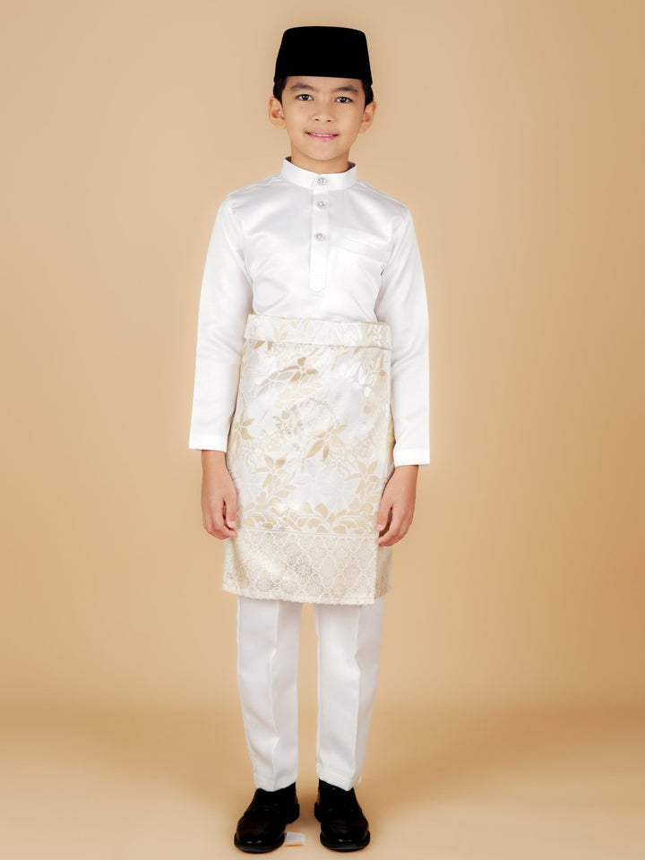 Rebung Instant Sampin Kid - Offwhite & Soft Gold - SampinExclusiveMy