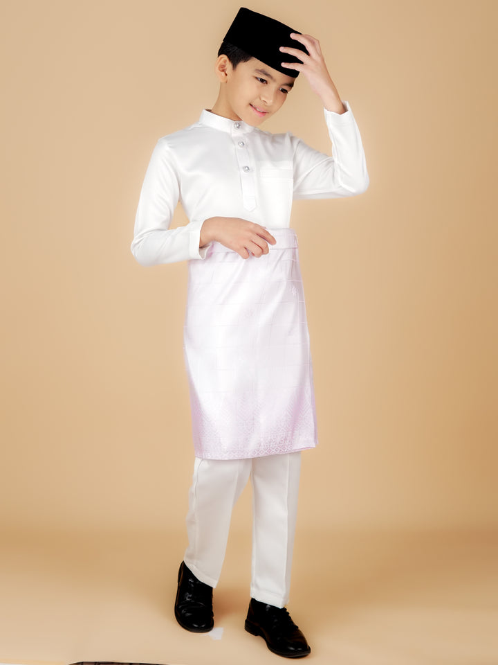 Tabur Instant Sampin Kid - Offwhite & Soft Purple