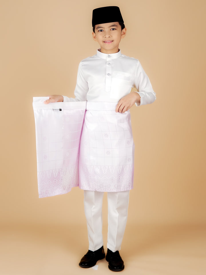 Tabur Instant Sampin Kid - Offwhite & Soft Purple