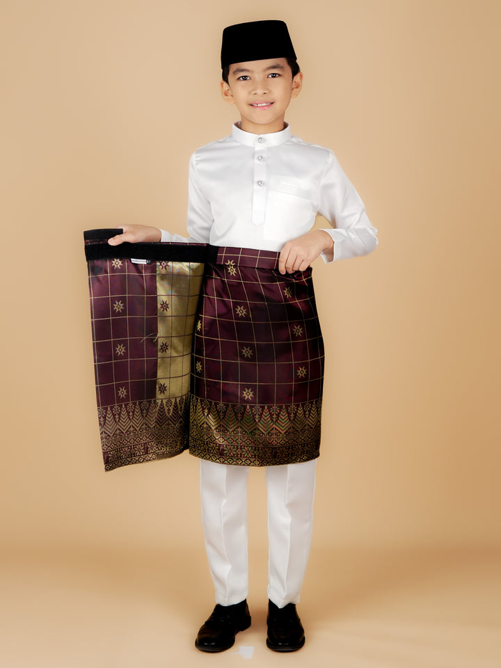 Tabur Instant Sampin Kid - Maroon & Gold