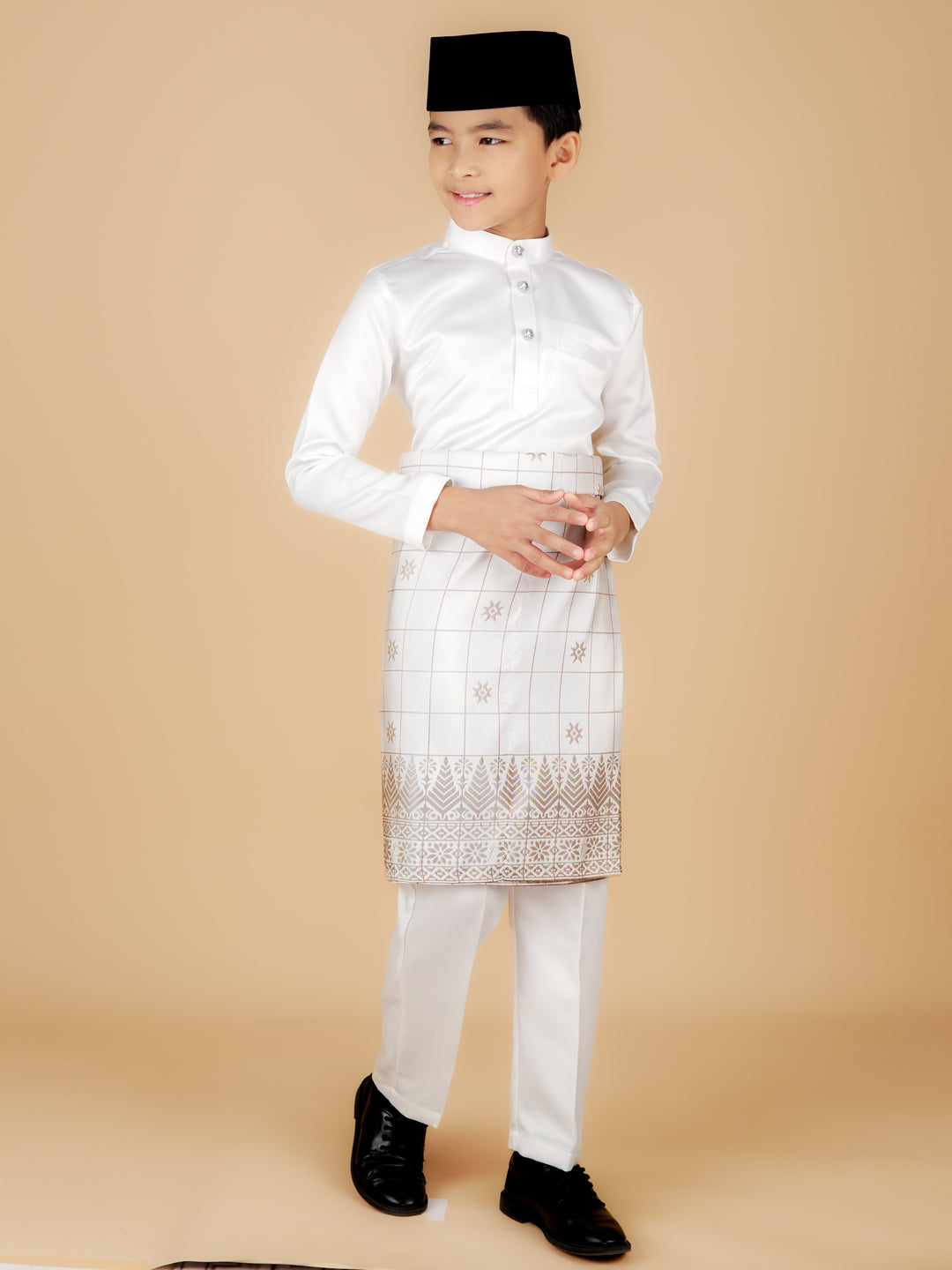 Tabur Instant Sampin Kid - Offwhite & Brown