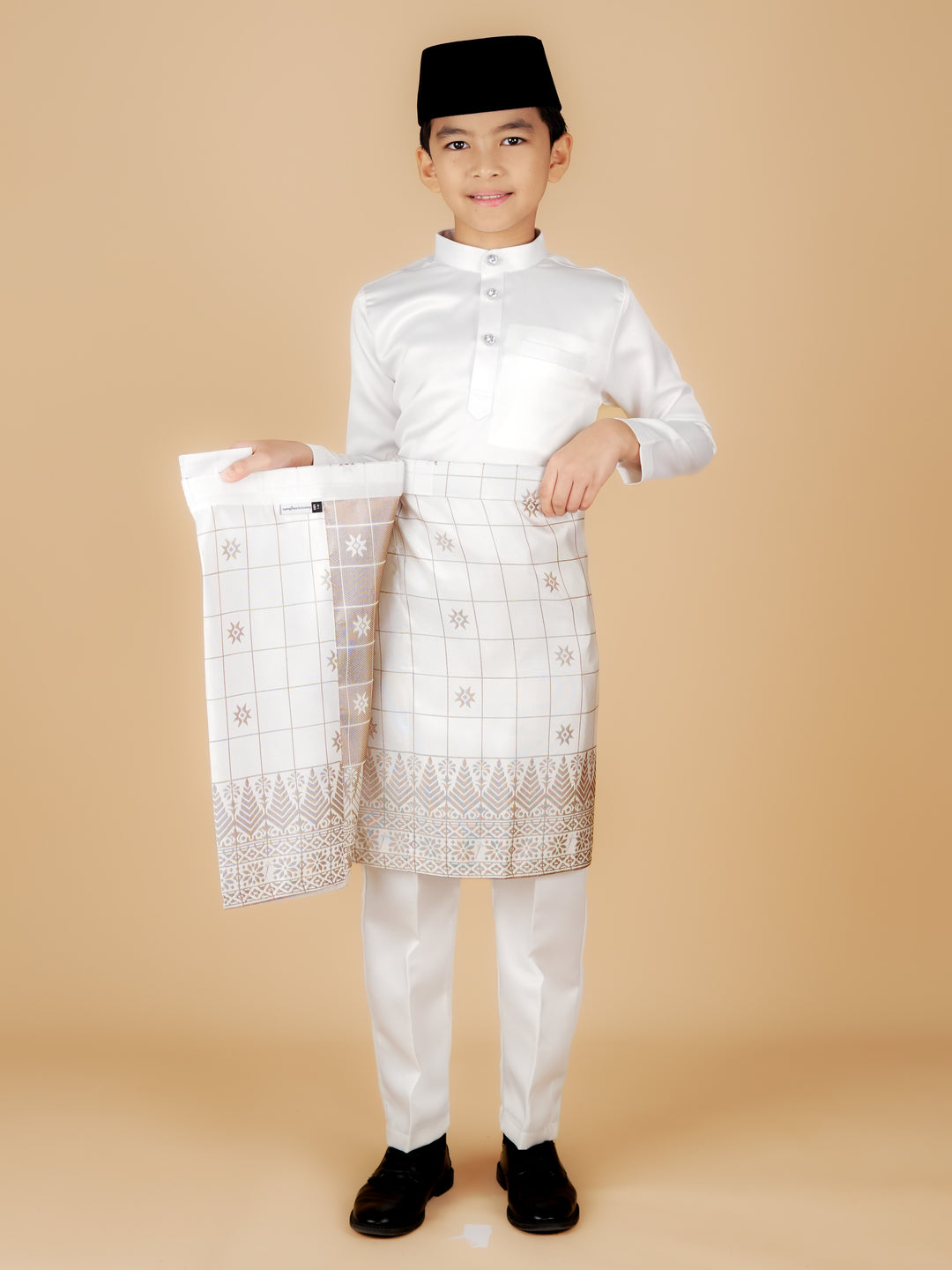 Tabur Instant Sampin Kid - Offwhite & Brown