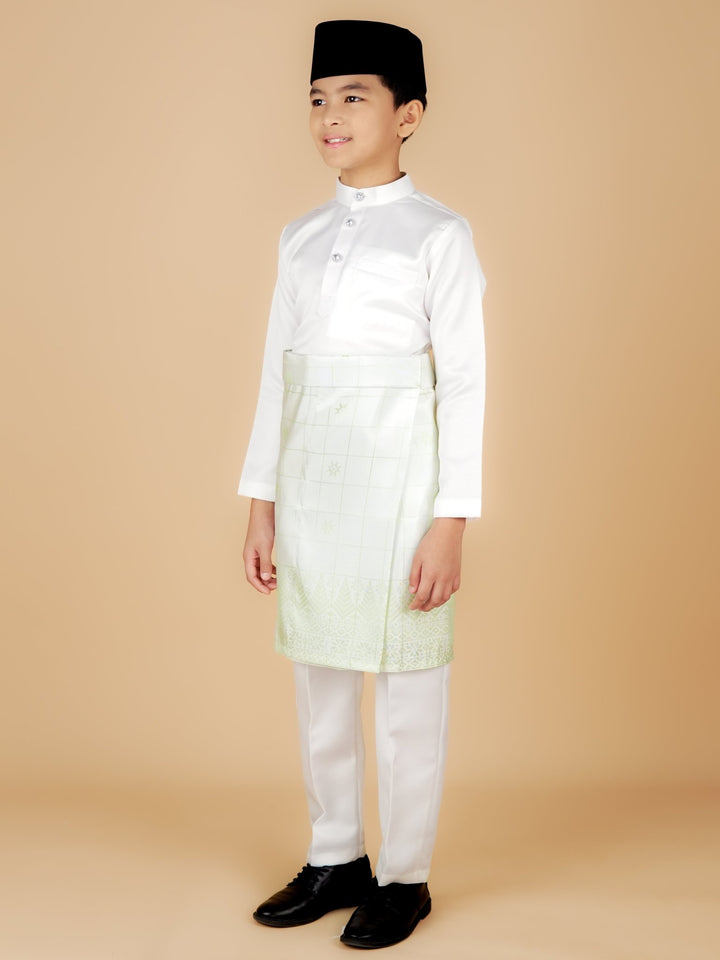 Tabur Instant Sampin Kid - Offwhite & Soft Green - SampinExclusiveMy