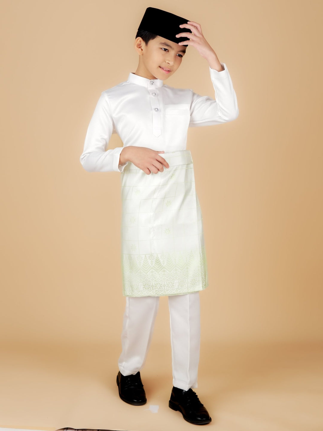 Tabur Instant Sampin Kid - Offwhite & Soft Green - SampinExclusiveMy