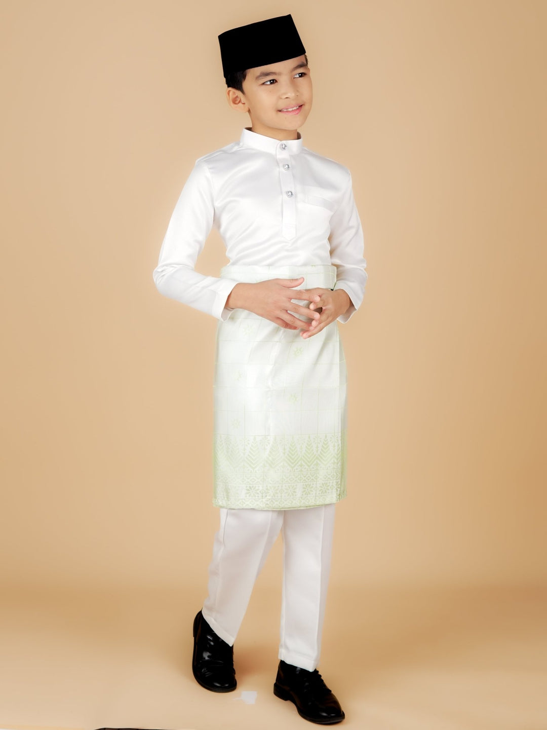 Tabur Instant Sampin Kid - Offwhite & Soft Green - SampinExclusiveMy