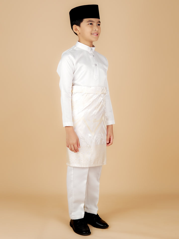 Kirana Instant Sampin Kid - Offwhite & Soft Gold