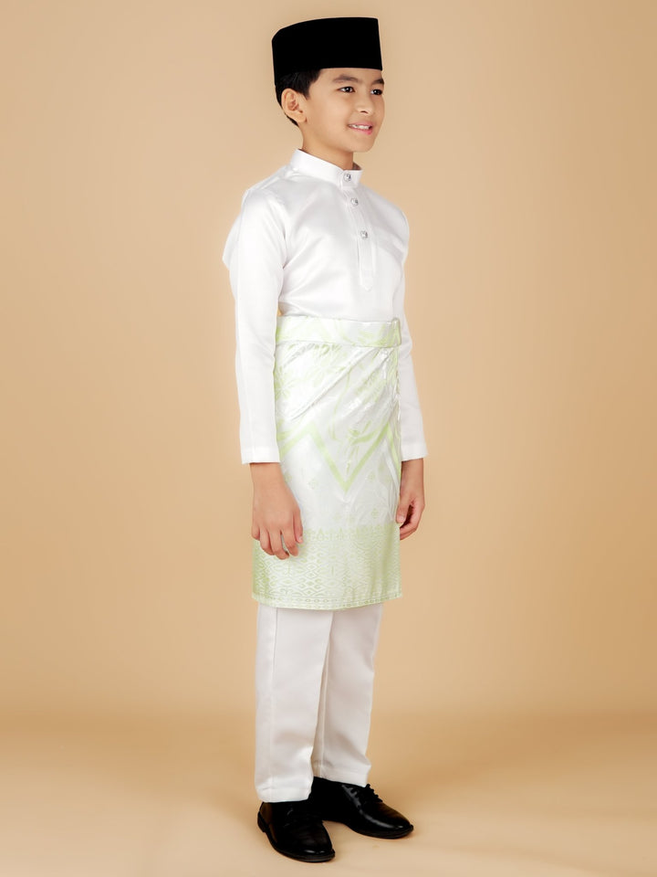 Kirana Instant Sampin Kid - Offwhite & Soft Green - SampinExclusiveMy