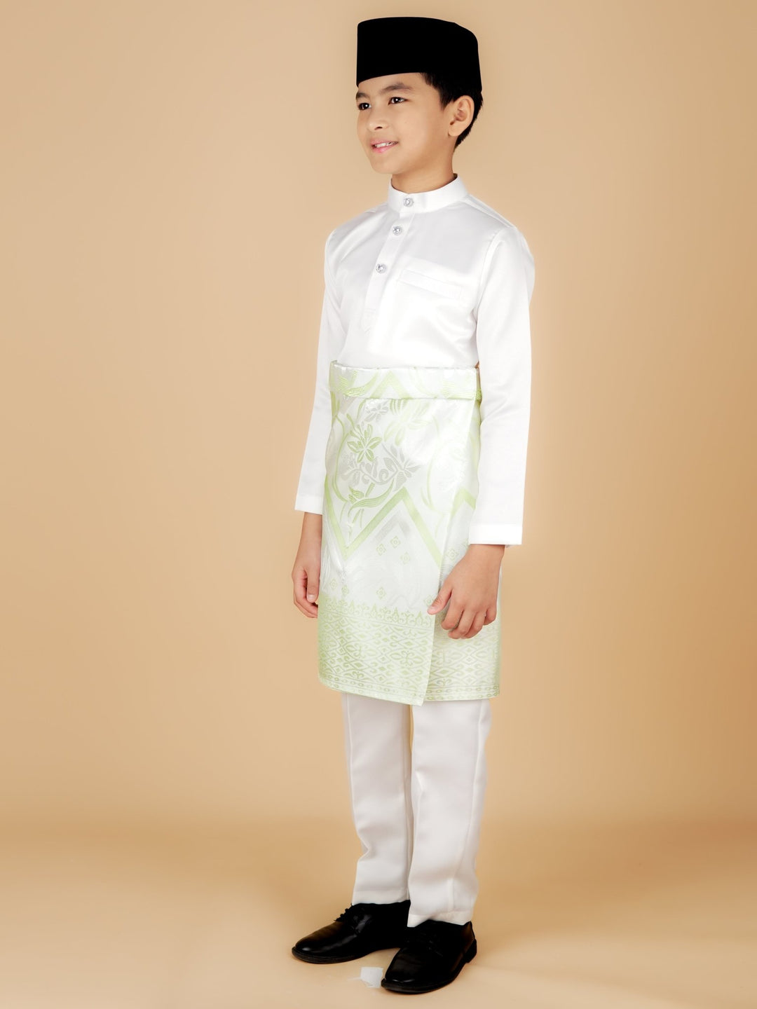 Kirana Instant Sampin Kid - Offwhite & Soft Green - SampinExclusiveMy