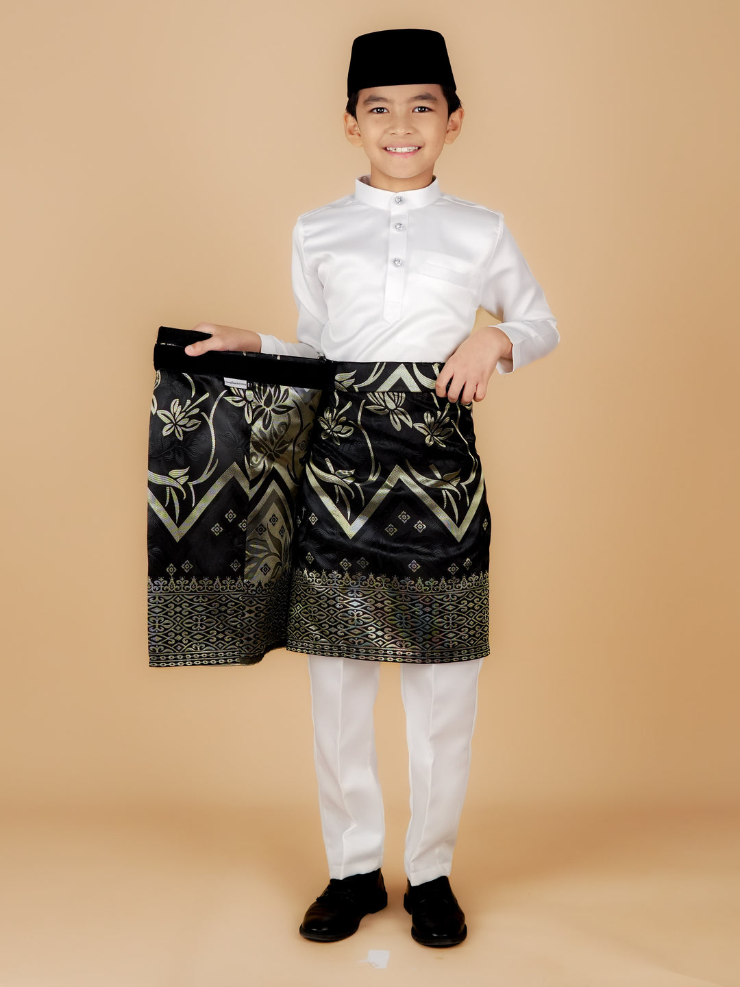 Kirana Instant Sampin Kid - Black & Gold