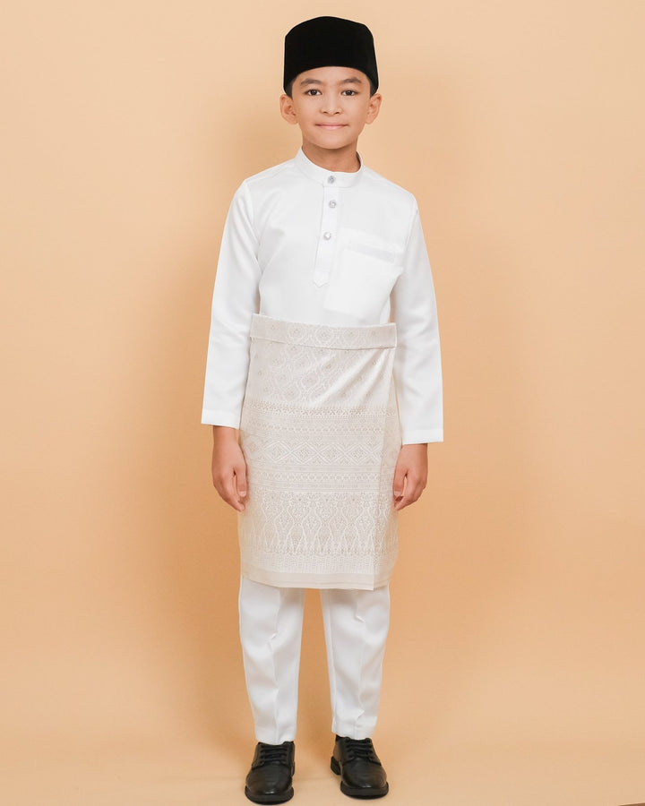 Nilakandi Instant kids - Offwhite & Soft gold - SampinExclusiveMy