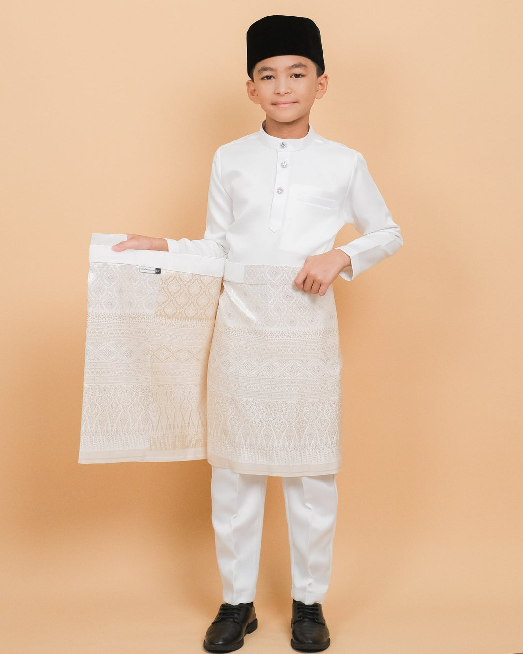 Nilakandi Instant kids - Offwhite & Soft gold - SampinExclusiveMy