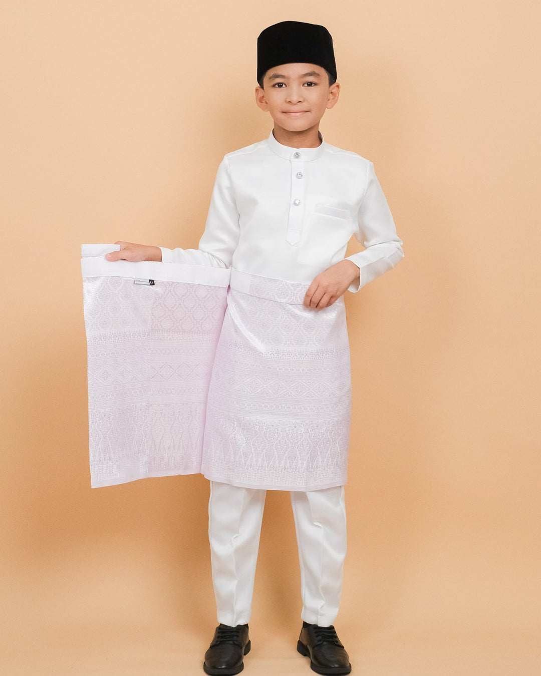 Nilakandi Instant kids - Offwhite & Soft purple - SampinExclusiveMy