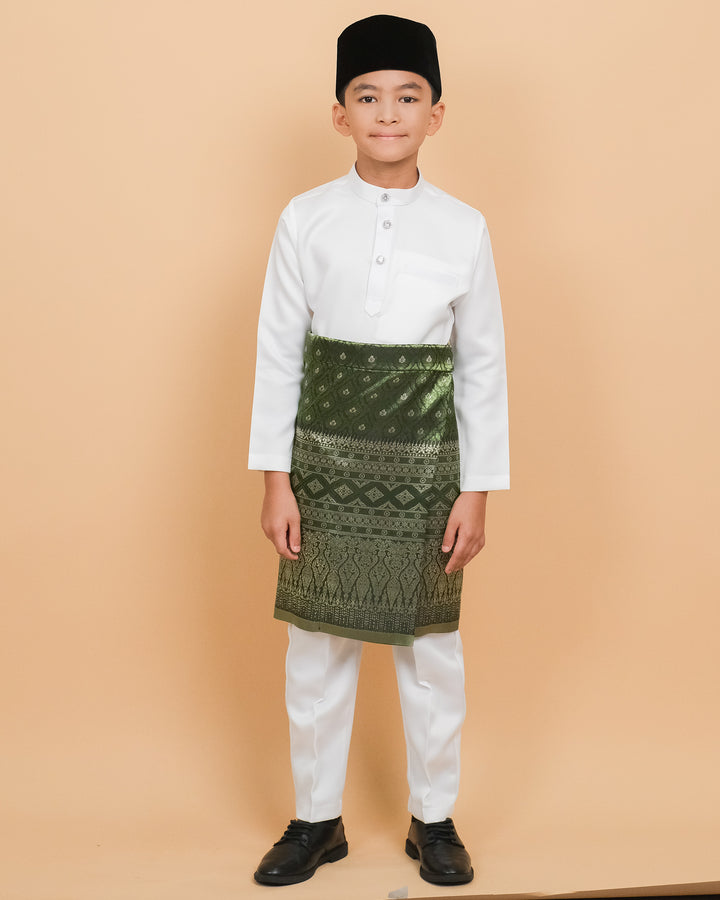 Nilakandi Instant kids - Emerald Green & Gold