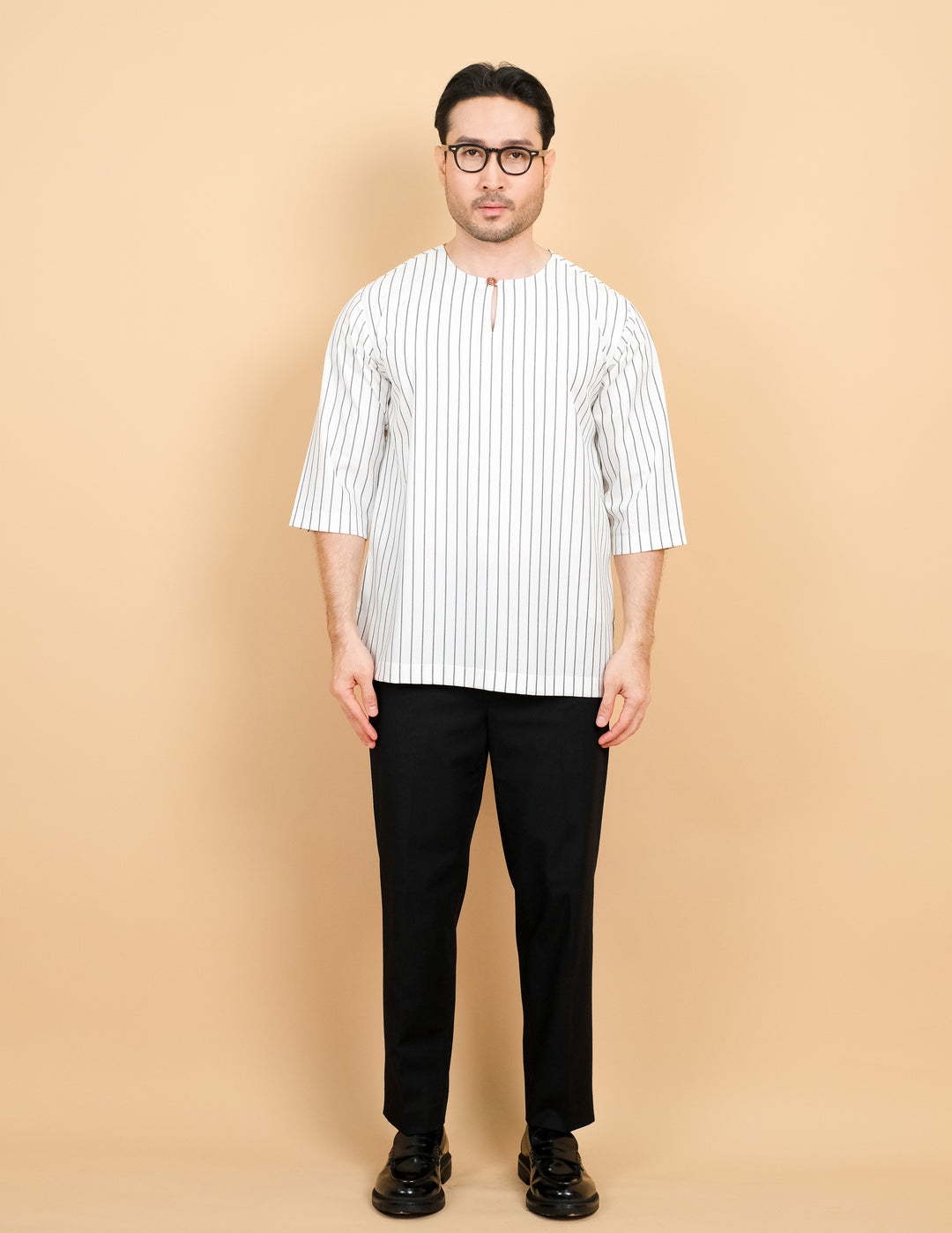 Kurta Patih Jalur - Offwhite