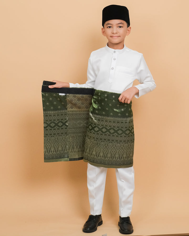 Nilakandi Instant kids - Emerald Green & Gold