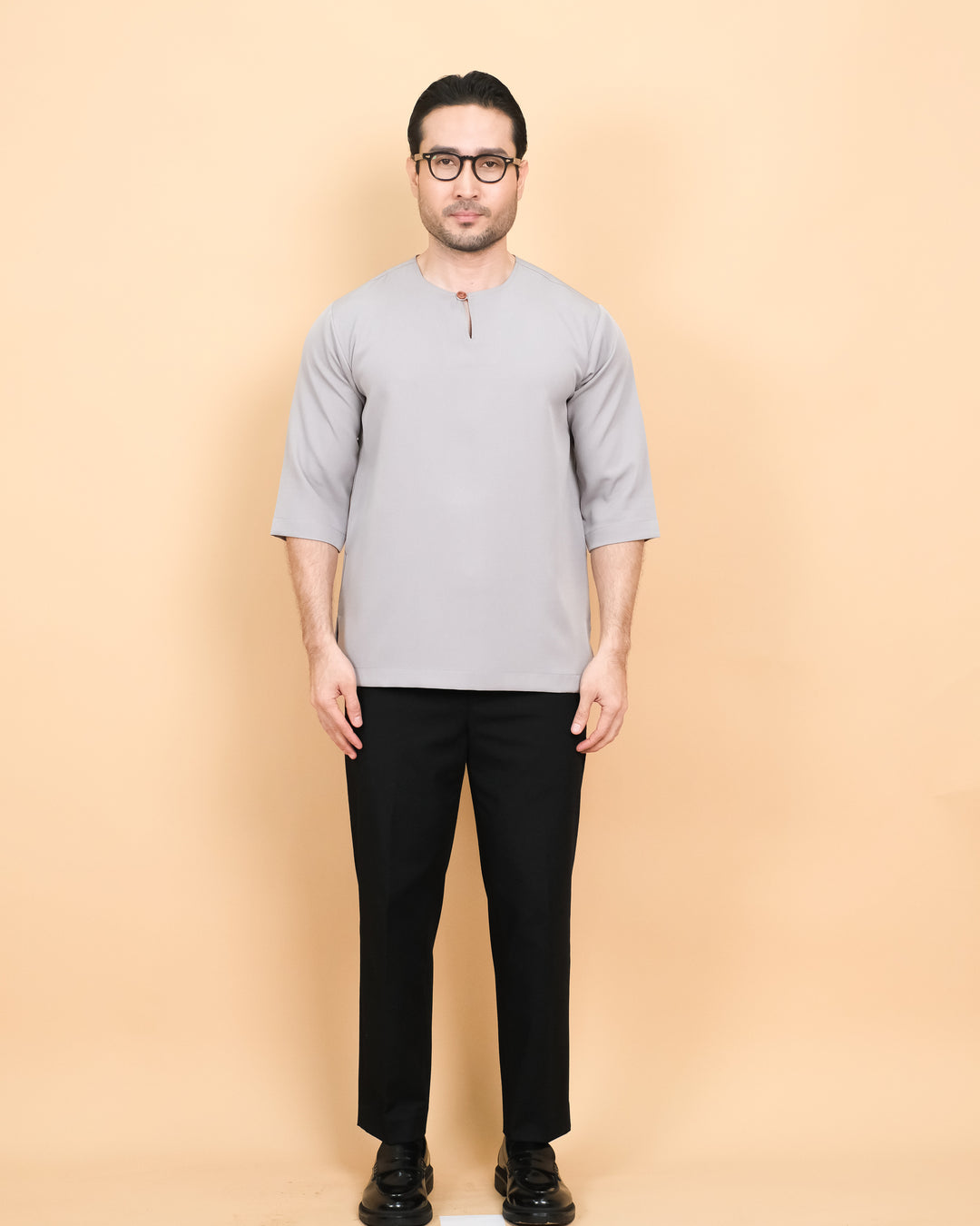 Kurta Patih Kosong - Soft Grey