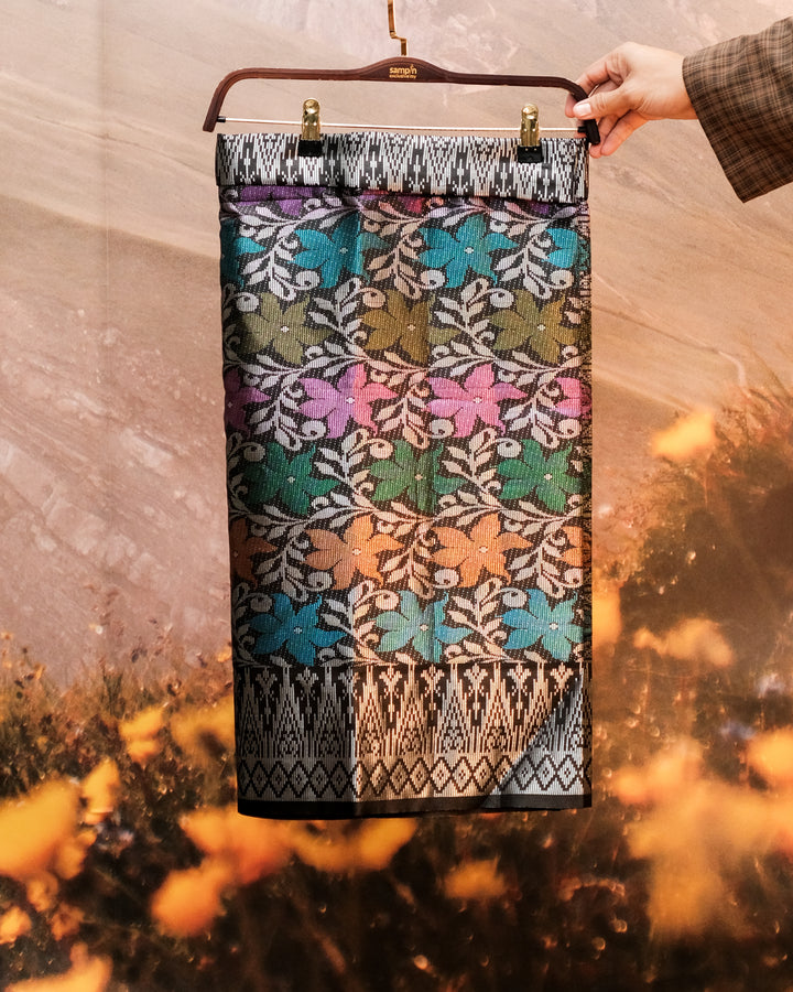 Songket Instant - Black Silver & Mix (SI 119)