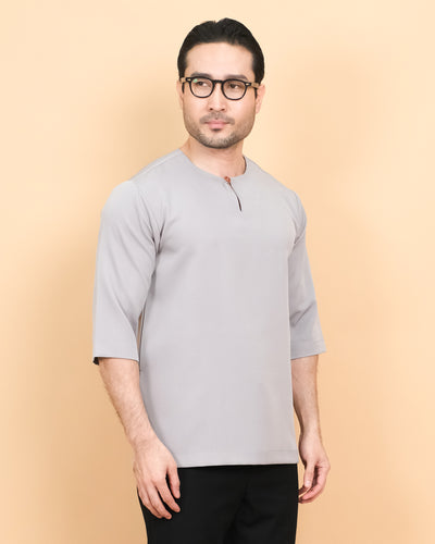 Kurta Patih Kosong - Soft Grey