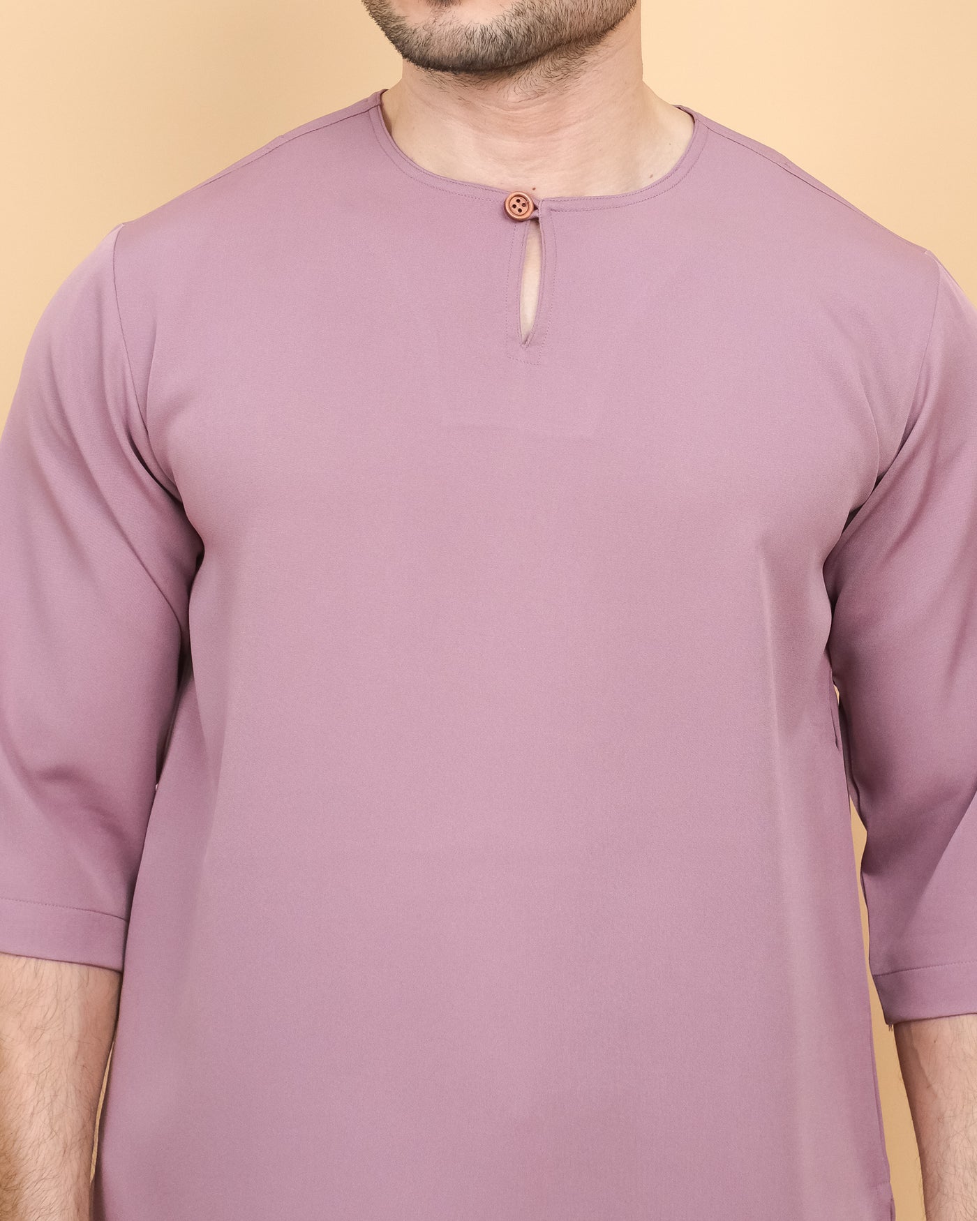 Kurta Patih Kosong - Dusty Purple