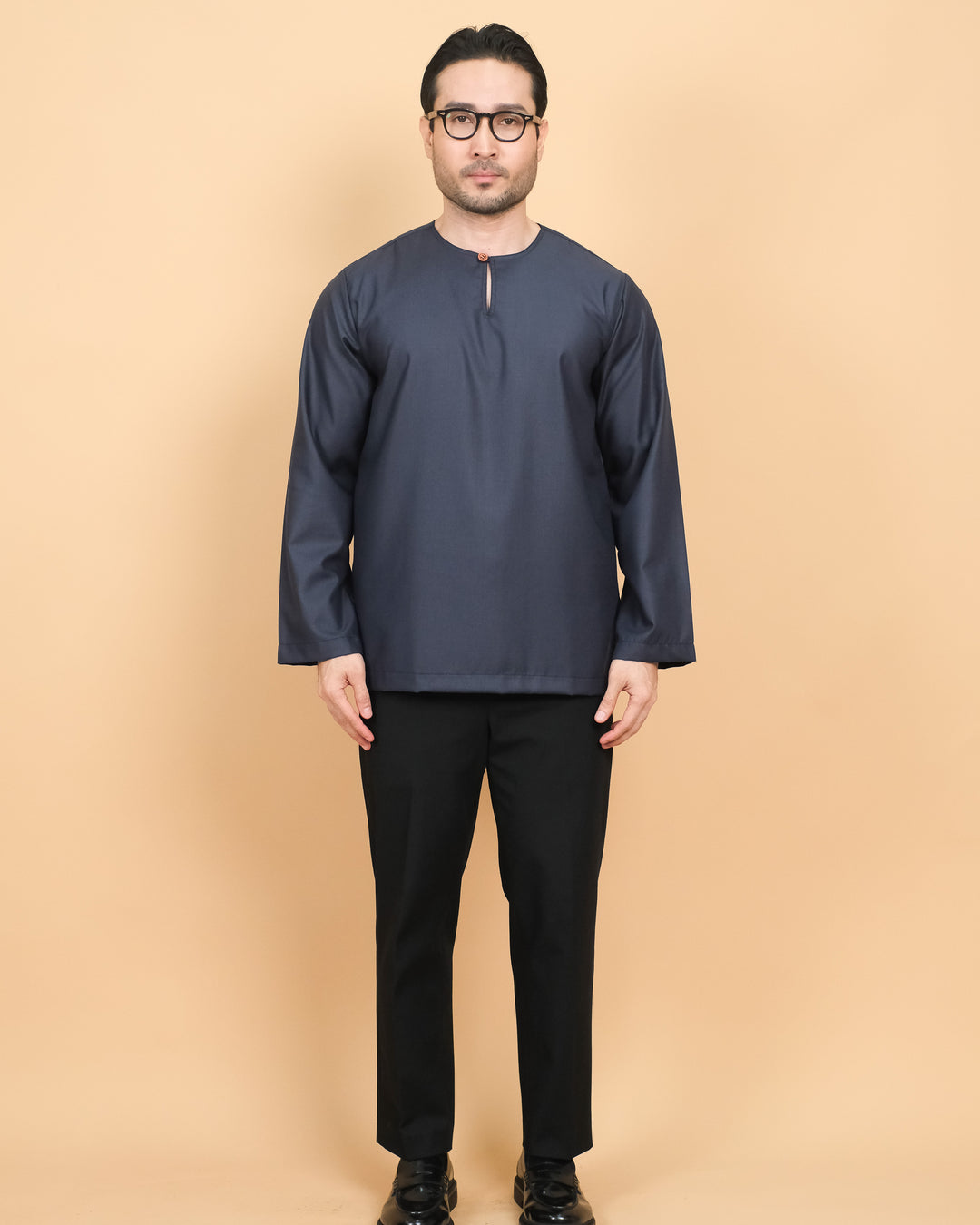 Kurta Malek - Navy Blue