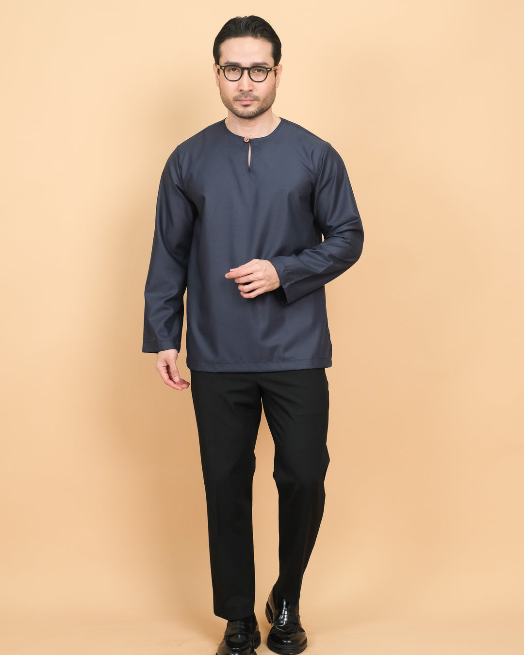 Kurta Malek - Navy Blue