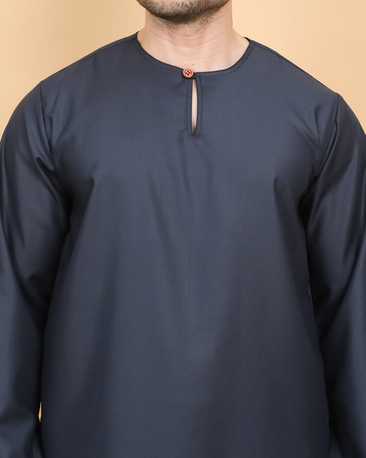 Kurta Malek - Navy Blue