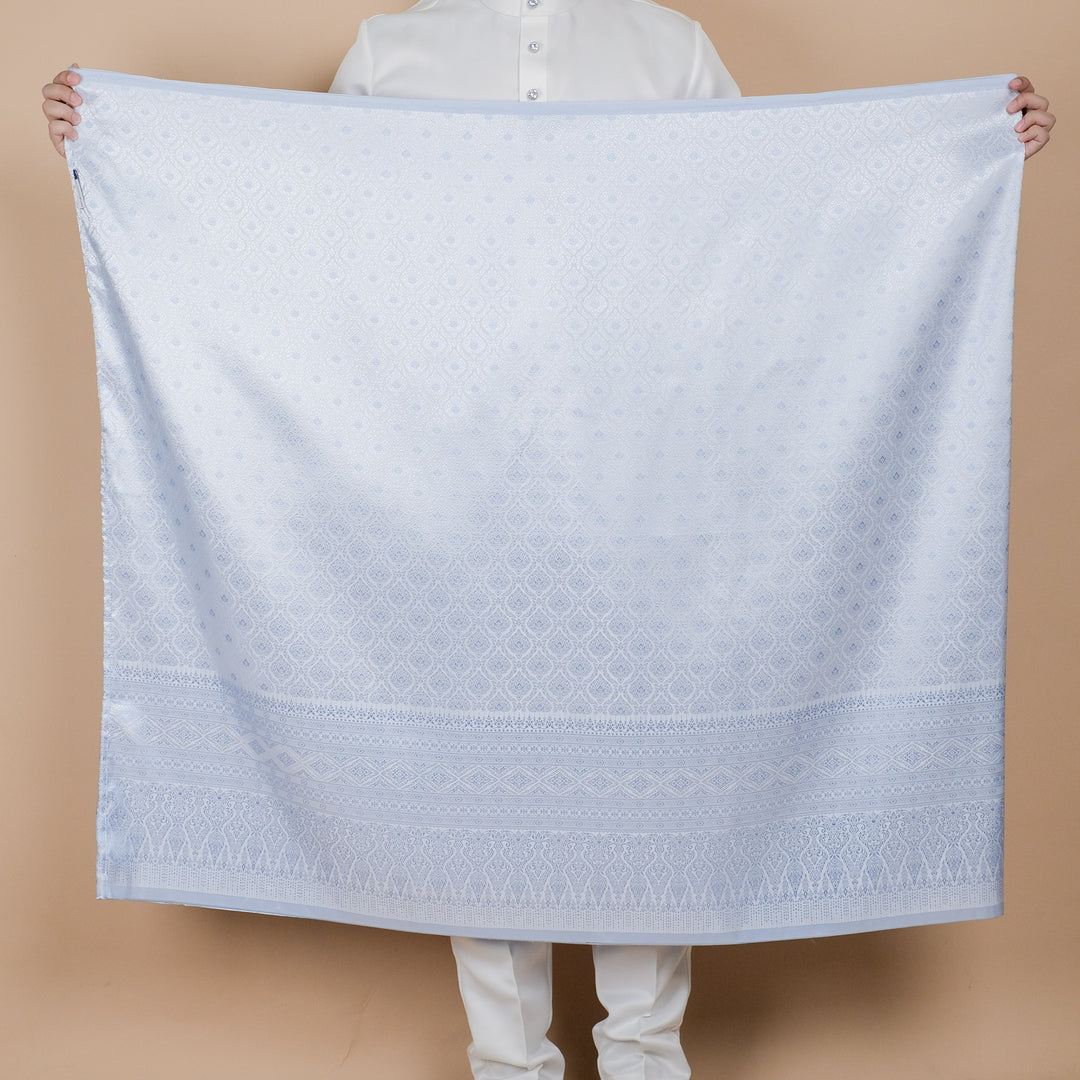 Nilakandi Original Sampin Adult - Offwhite & Soft Blue