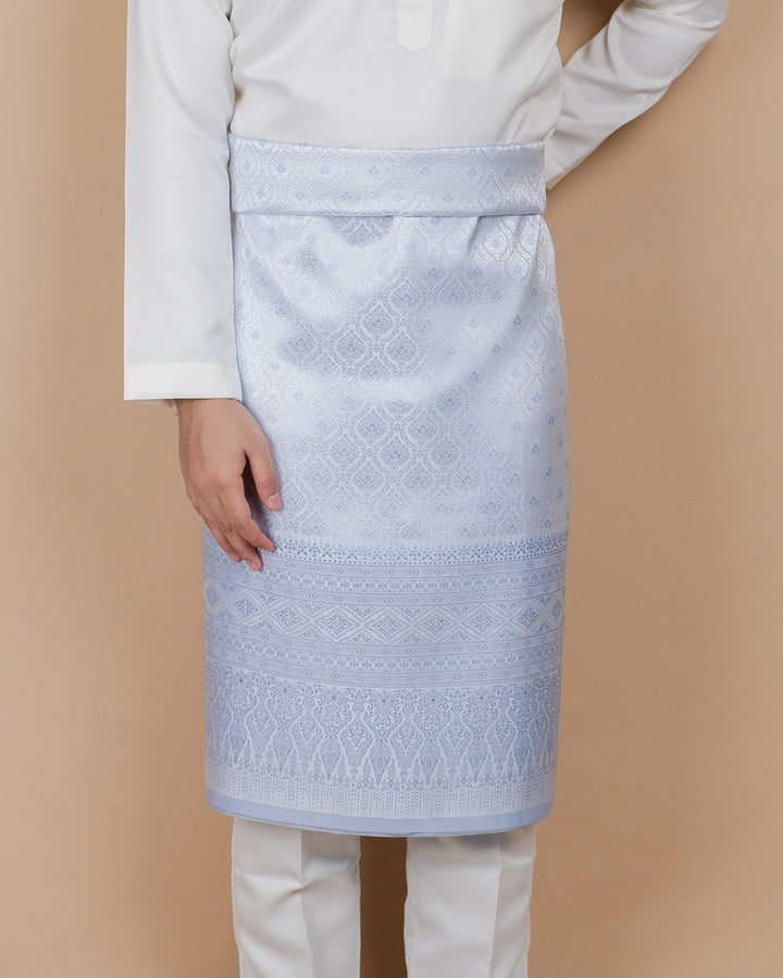 Nilakandi Original Sampin Adult - Offwhite & Soft Blue