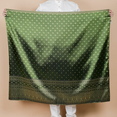 Nilakandi Original Sampin Adult - EmeraldGreen & Gold (Reversible Gold)