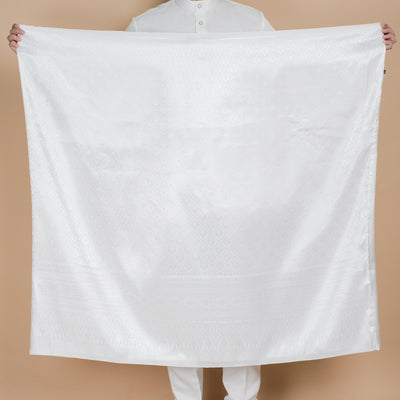 Nilakandi Original Sampin Adult - Offwhite & Silver (Reversible Silver)