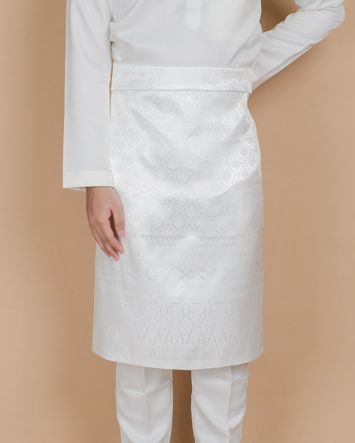 Nilakandi Original Sampin Adult - Offwhite & Silver