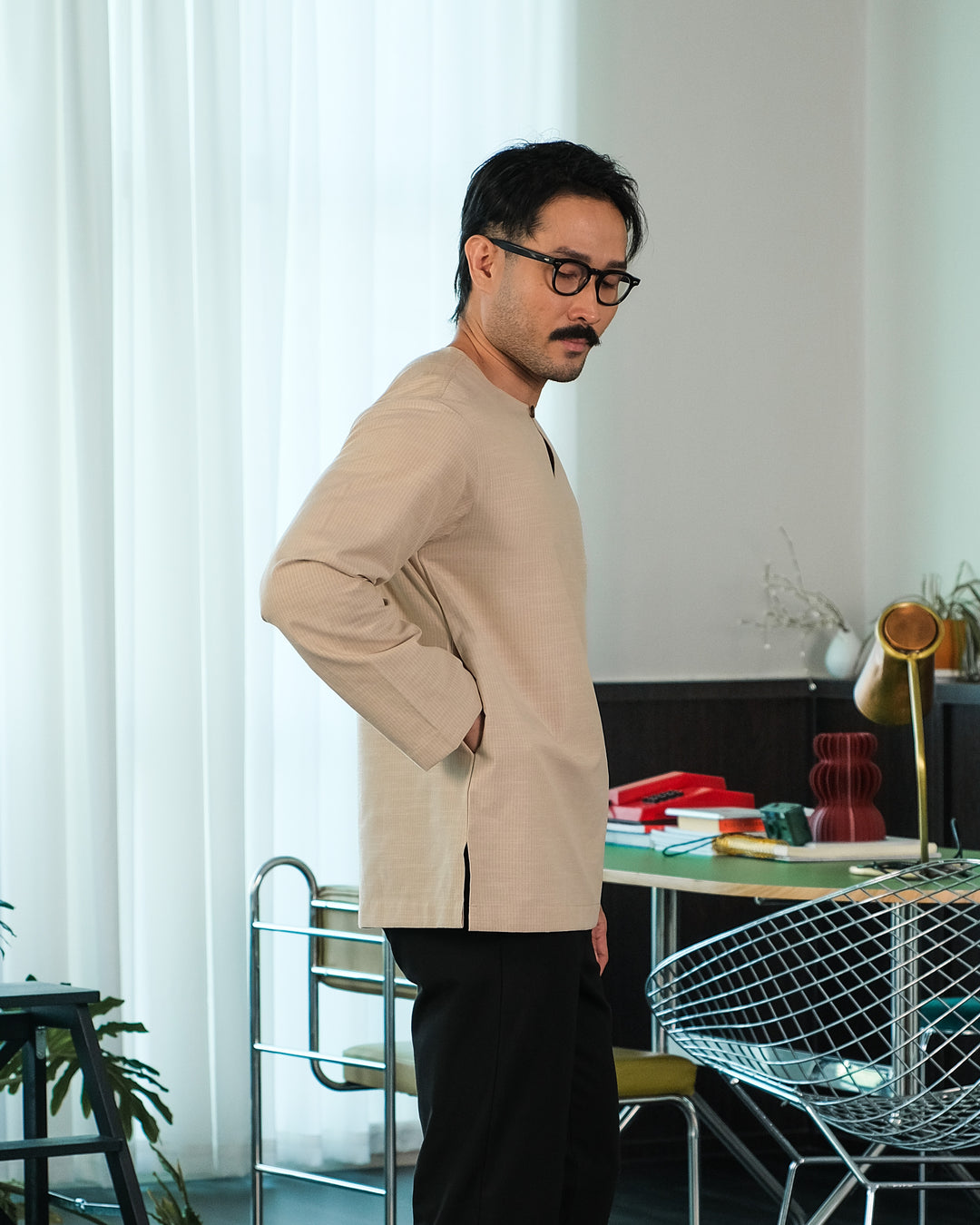 Kurta Malek Garis - Nude
