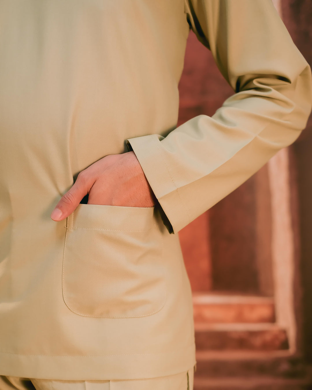 Baju Melayu Teluk Belanga - Sage Green - SampinExclusiveMy