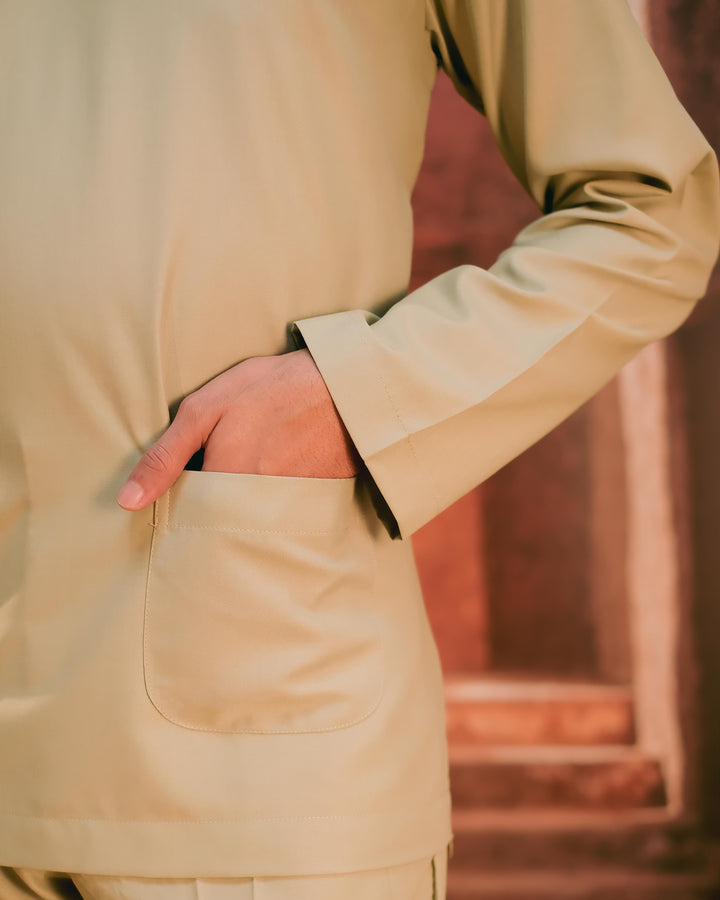 Baju Melayu Teluk Belanga - Sage Green - SampinExclusiveMy