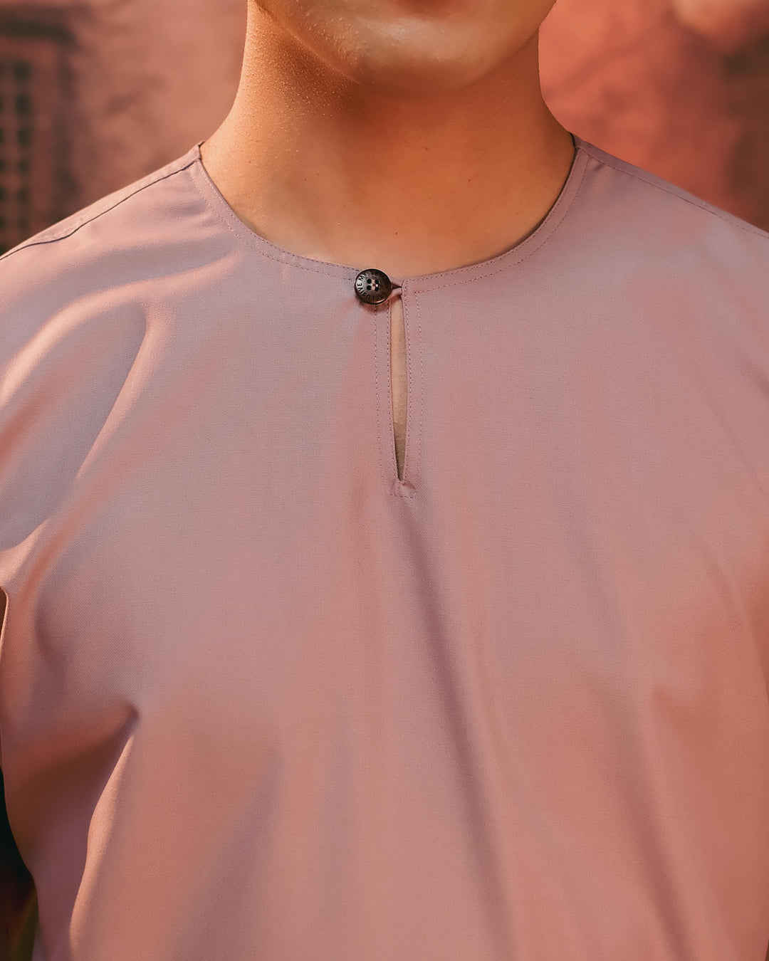 Baju Melayu Teluk Belanga - Soft Purple - SampinExclusiveMy