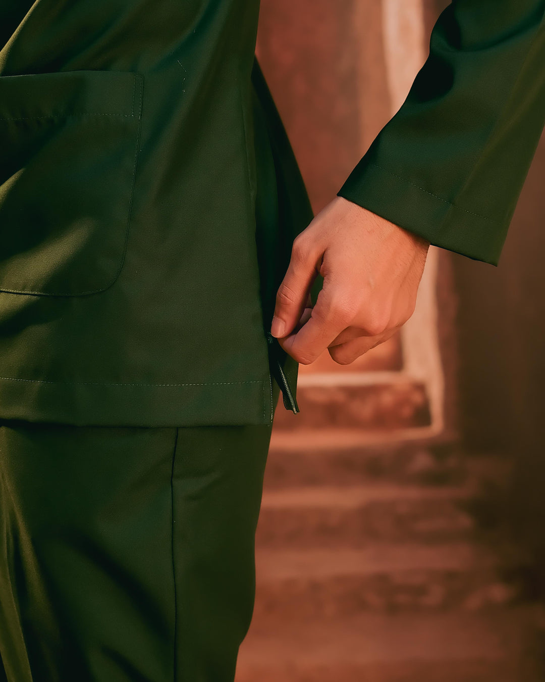 Baju Melayu Teluk Belanga - Emerald Green - SampinExclusiveMy