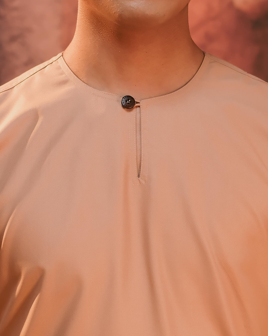 Baju Melayu Teluk Belanga - Nude - SampinExclusiveMy