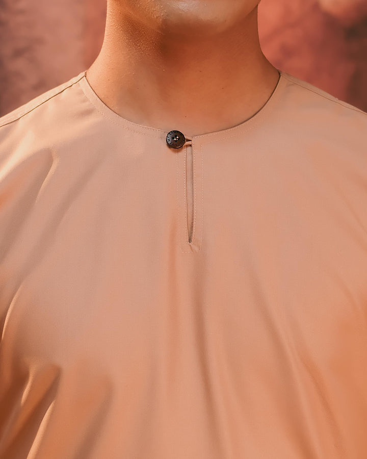 Baju Melayu Teluk Belanga - Nude - SampinExclusiveMy