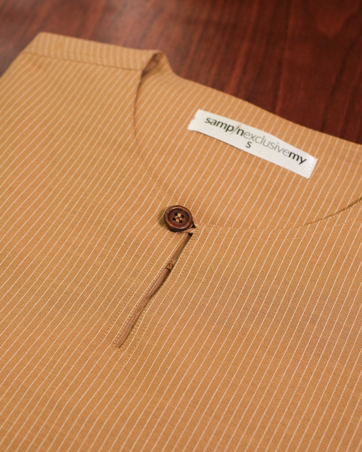 Kurta Malek Garis - Khakis