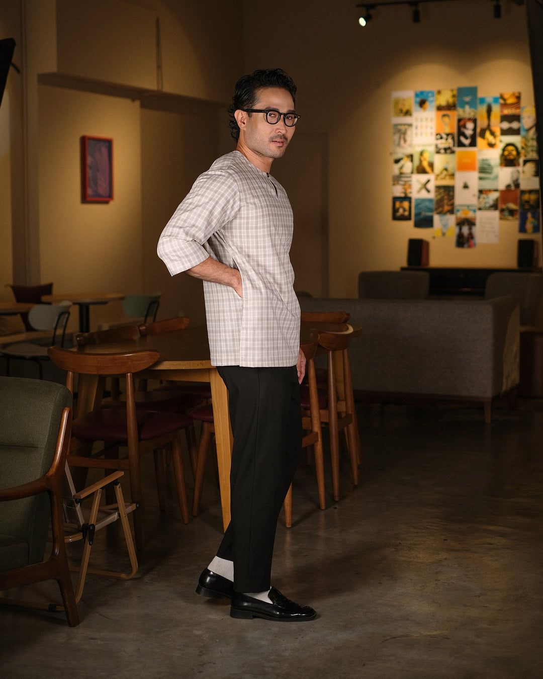 Kurta Patih Dam - Light Brown