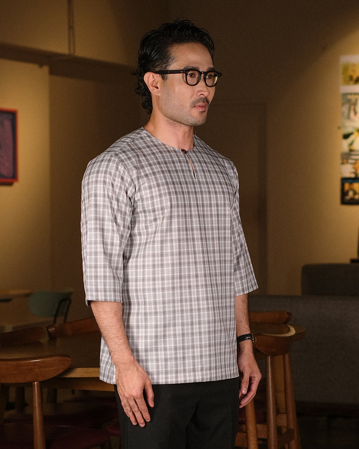 Kurta Patih Dam - Soft Grey