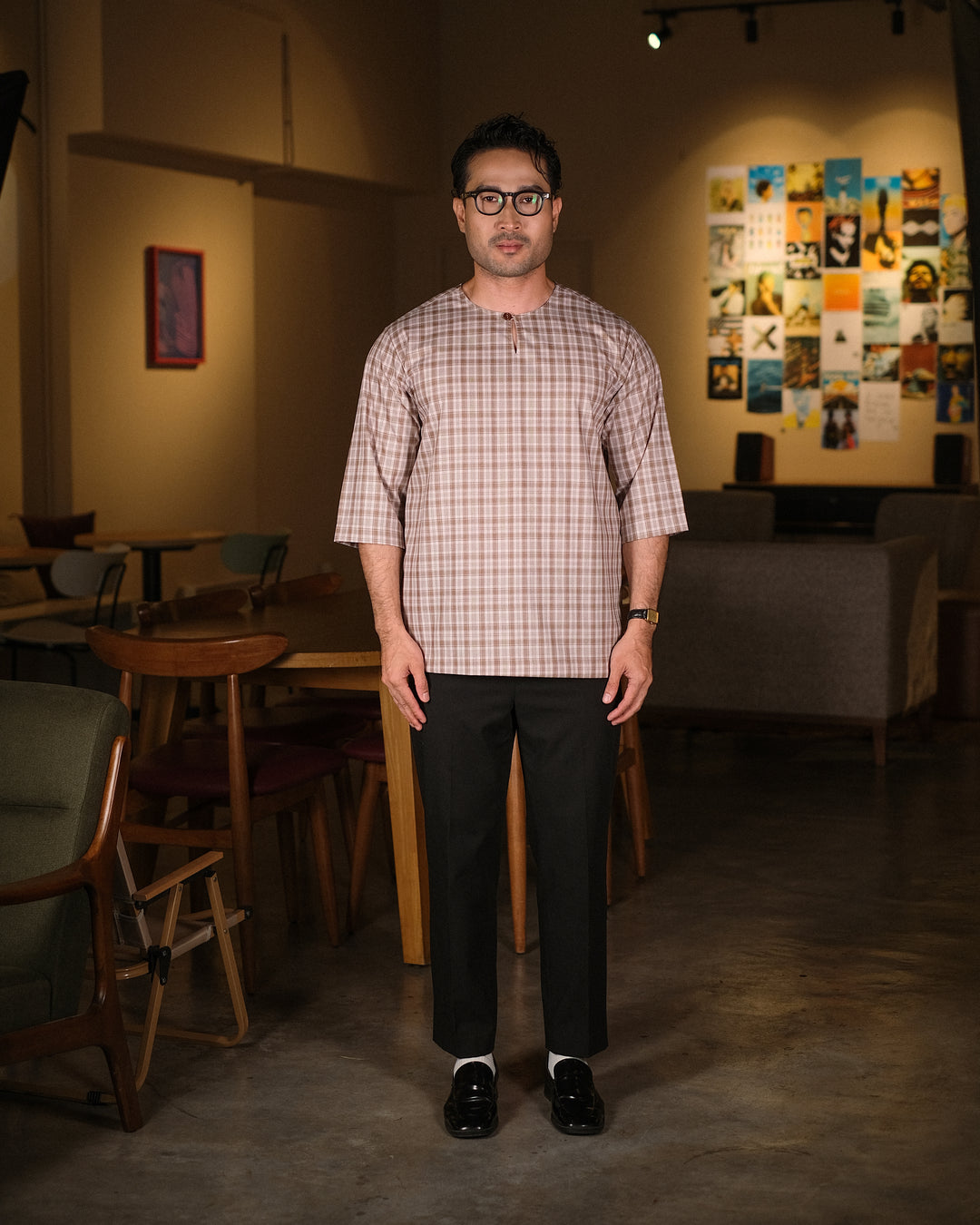 Kurta Patih Dam - Brown